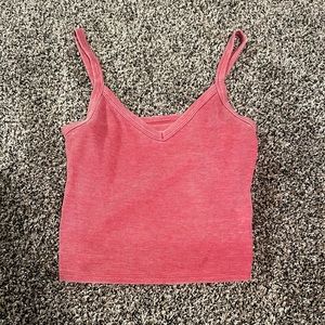 Cropped American Eagle Tank Top